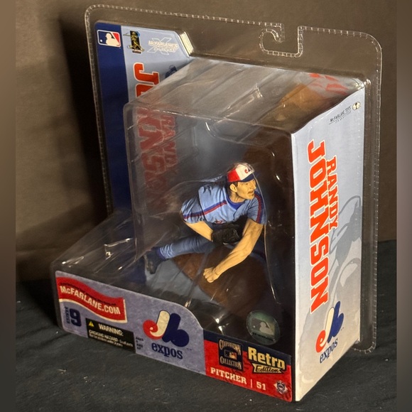 McFarlane Randy Johnson of the Montreal Expos - Picture 2 of 3